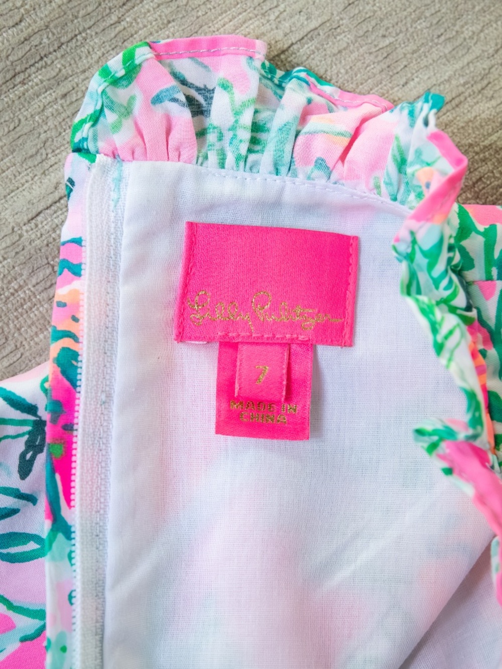 Lilly Pulitzer Girls Summer Dress - Picture 5 of 9